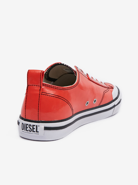 Diesel Rote Diesel Athos Herren-Turnschuhe