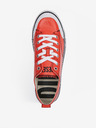 Diesel Rote Diesel Athos Herren-Turnschuhe