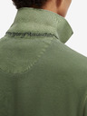 Scotch & Soda Grünes Herren-Poloshirt Scotch & Soda Garment Dye
