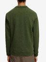 Scotch & Soda Dunkelgrünes Herren-Sweatshirt Scotch & Soda Essentials