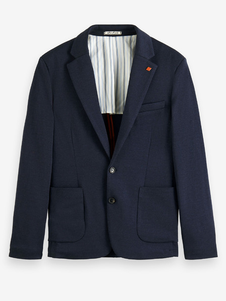 Scotch & Soda Dunkelblauer Herren Scotch & Soda Unconstructed Wollblazer