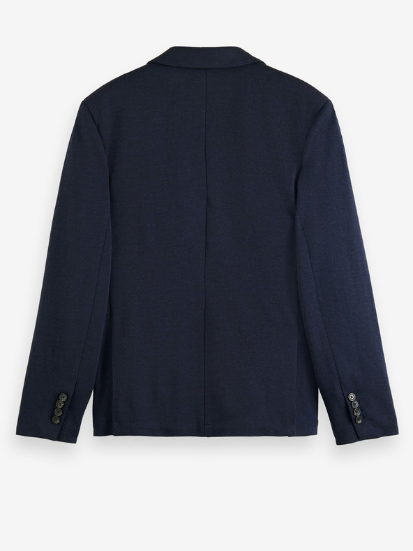 Scotch & Soda Dunkelblauer Herren Scotch & Soda Unconstructed Wollblazer
