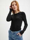 Orsay Schwarzer leichter Damen-Pullover ORSAY