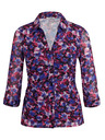 Orsay Lila Damenbluse ORSAY