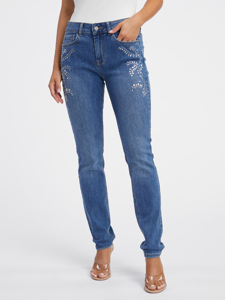 Orsay Blaue Damen-Slim-Fit-Jeans ORSAY