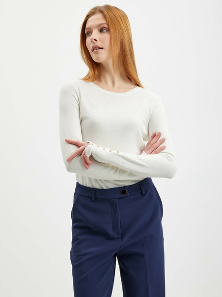 Orsay Cremefarbener Damenpullover ORSAY