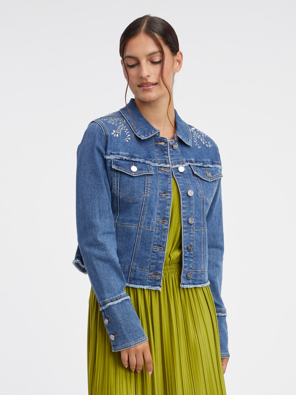 Orsay Blaue Damen Jeansjacke ORSAY