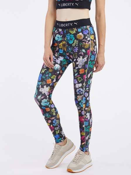 Puma Puma x Liberty Schwarz Damen Leggings mit Blumenmuster