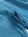 ALPINE PRO Blaue Outdoor-Hose für Damen mit abnehmbaren Beinen ALPINE PRO NESCA