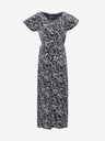 ALPINE PRO Weiß-blaues geblümtes Kleid für Damen ALPINE PRO FANERA