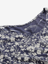 ALPINE PRO Weiß-blaues geblümtes Kleid für Damen ALPINE PRO FANERA