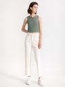 Tom Tailor Weiße Tom Tailor Straight Fit Jeans für Damen