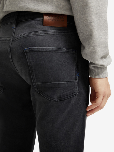 Scotch & Soda Schwarze Herren-Denim-Hose Scotch & Soda