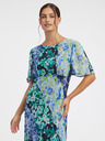 Orsay Blaues geblümtes Damen-Midikleid ORSAY