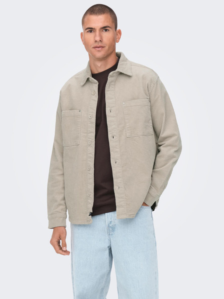 ONLY & SONS ONLY & SONS Track Beige Herren-Cordoberteil