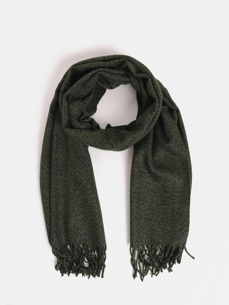 Jack & Jones Dunkelgrün gestromter Schal Jack & Jones Solid