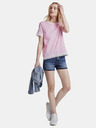 Tom Tailor Denim Rosa Gestreiftes Damenhemd Tom Tailor Denim