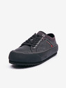 Diesel Dunkelgraue Turnschuhe mit Wildlederdetails Diesel Principia