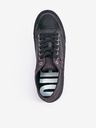 Diesel Dunkelgraue Turnschuhe mit Wildlederdetails Diesel Principia