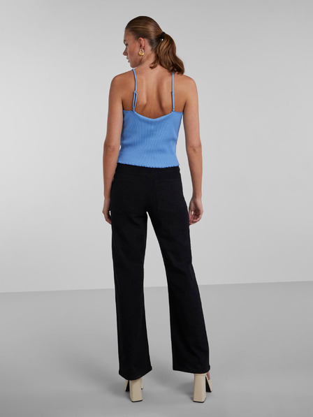 Pieces Blaues Damen-Tank-Top Pieces Nukisa