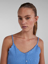 Pieces Blaues Damen-Tank-Top Pieces Nukisa