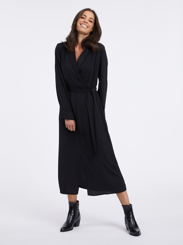 AWARE by VERO MODA Schwarzes Damen-Maxikleid AWARE by VERO MODA Giselle