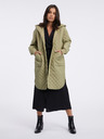 Pieces Khakifarbener leichter Damen-Steppmantel Pieces Jaylah