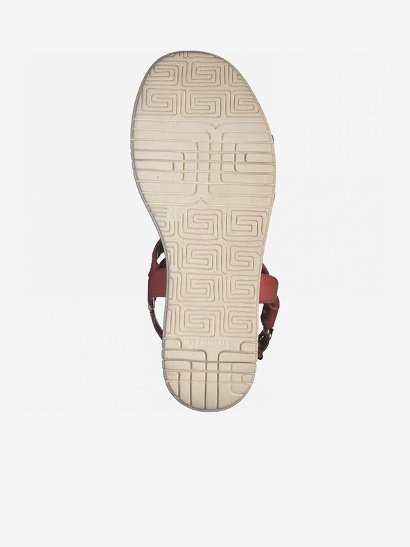 Tamaris Koralle Damen Ledersandalen Tamaris