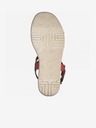 Tamaris Koralle Damen Ledersandalen Tamaris