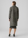 AWARE by VERO MODA Grau-schwarz gemusterter Damenmantel AWARE by VERO MODA Gaida
