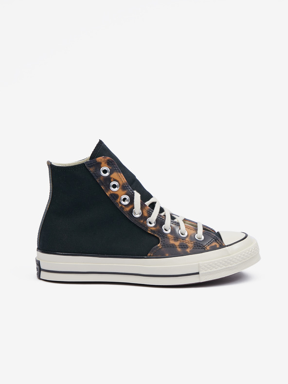 Converse Schwarze Damen-Knöchel-Sneakers Converse Chuck 70