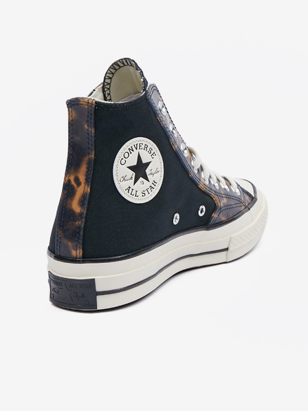 Converse Schwarze Damen-Knöchel-Sneakers Converse Chuck 70