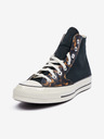 Converse Schwarze Damen-Knöchel-Sneakers Converse Chuck 70