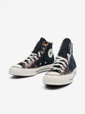 Converse Schwarze Damen-Knöchel-Sneakers Converse Chuck 70