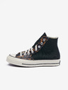 Converse Schwarze Damen-Knöchel-Sneakers Converse Chuck 70