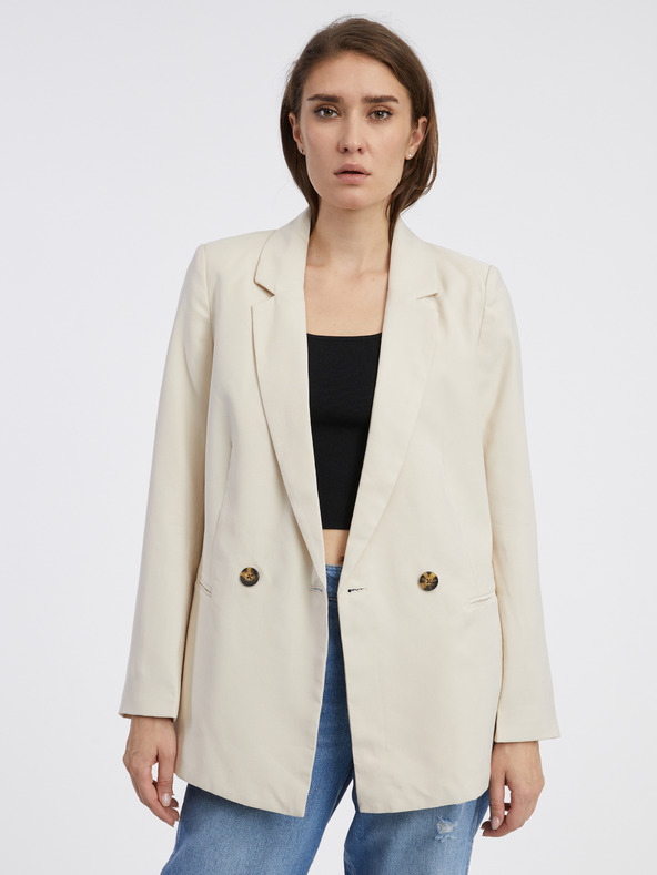 Jacqueline de Yong Beige Damen Blazer JDY Solde
