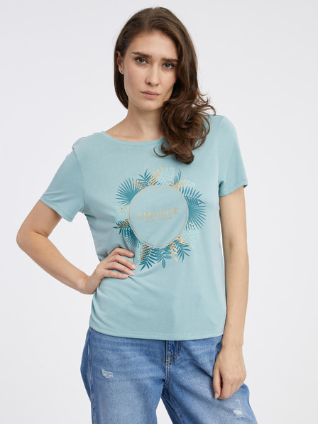 ONLY Grünes Frauen-T-Shirt NUR frei