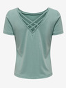 ONLY Grünes Frauen-T-Shirt NUR frei