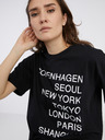 Noisy May Schwarzes Damen-T-Shirt Noisy May Millie