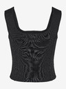 Noisy May Schwarzes Damen-Crop-Top aus Wollmischung Noisy May Haisley