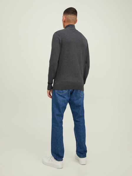 Jack & Jones Dunkelgrauer Jack & Jones Emil Pullover für Herren