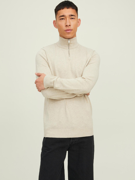 Jack & Jones Beige Herren Jack & Jones Emil Pullover