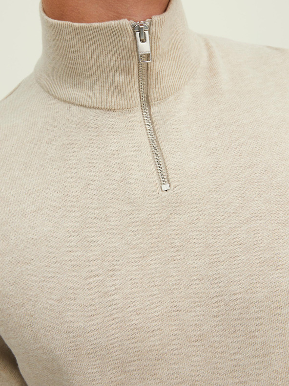 Jack & Jones Beige Herren Jack & Jones Emil Pullover