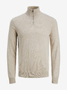 Jack & Jones Beige Herren Jack & Jones Emil Pullover