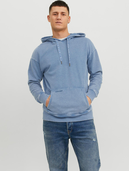 Jack & Jones Blauer Jack & Jones Drew-Kapuzenpullover für Herren