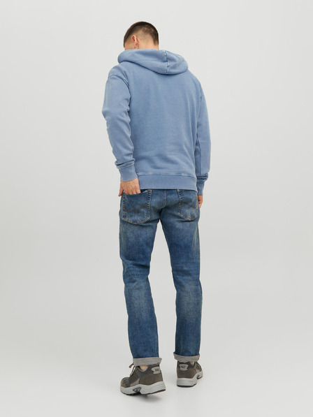 Jack & Jones Blauer Jack & Jones Drew-Kapuzenpullover für Herren