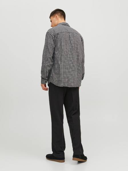 Jack & Jones Schwarzes Jack & Jones Gracia Herren-Karohemd