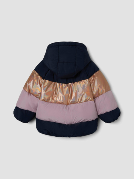 name it Rosa und blaue Steppjacke für Mädchen name it Mille