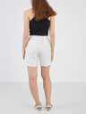 Jacqueline de Yong Weiße JDY Tomika Shorts mit weitem Bein