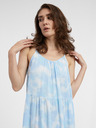 ONLY Weiß-blaues gemustertes Kleid für Damen ONLY Nova